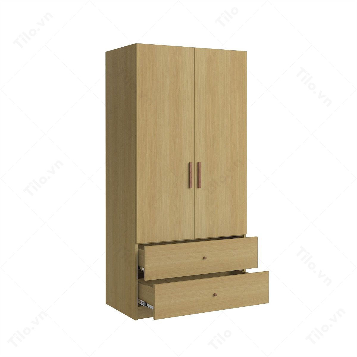 Tủ quần áo cho bé gái bằng gỗ